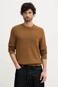 Tommy Hilfiger pulover de bumbac imagine