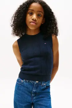 Tommy Hilfiger pulover de bumbac imagine