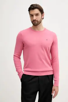 Tommy Hilfiger pulover de bumbac imagine