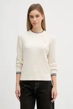 Tommy Hilfiger pulover de bumbac imagine