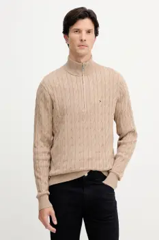 Tommy Hilfiger pulover de bumbac imagine