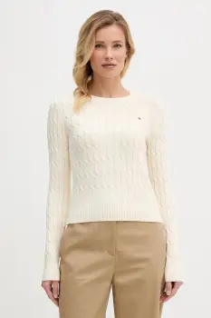 Tommy Hilfiger pulover de bumbac imagine