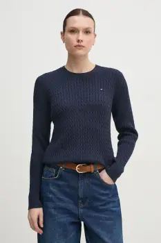 Tommy Hilfiger pulover de bumbac imagine