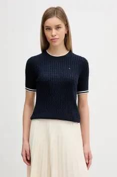 Tommy Hilfiger pulover de bumbac imagine