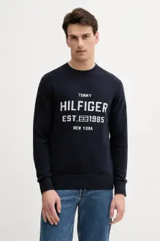 Tommy Hilfiger pulover de bumbac imagine