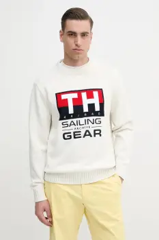 Tommy Hilfiger pulover de bumbac SAILING imagine