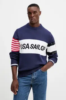 Tommy Hilfiger pulover de bumbac x SAIL GP imagine