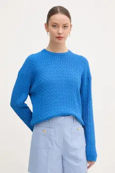 Tommy Hilfiger pulover de femei cu bumbac imagine