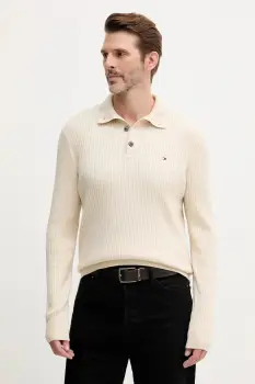 Tommy Hilfiger pulover din amestec de casmir imagine