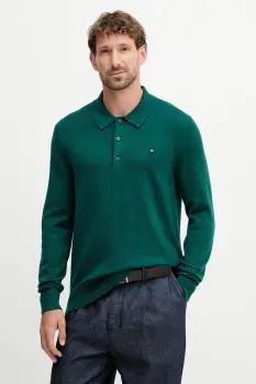 Tommy Hilfiger pulover din amestec de casmir imagine