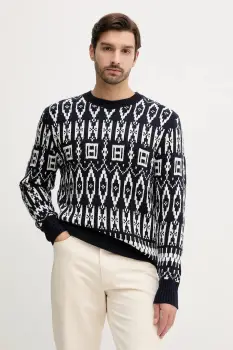 Tommy Hilfiger pulover din amestec de lana imagine