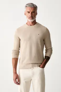 Tommy Hilfiger pulover pentru barbati, din bumbac imagine