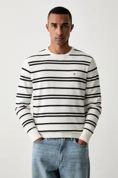 Tommy Hilfiger pulover pentru barbati, din bumbac imagine