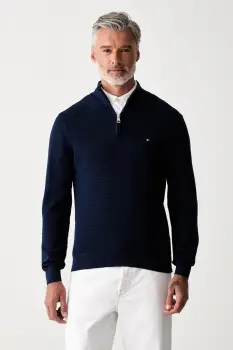 Tommy Hilfiger pulover pentru barbati din bumbac imagine