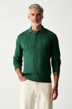 Tommy Hilfiger pulover pentru barbati din bumbac imagine