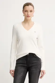 Tommy Hilfiger pulover pentru femei cu bumbac imagine