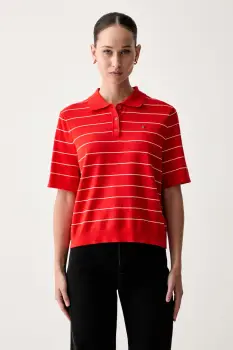 Tommy Hilfiger pulover pentru femei din bumbac imagine