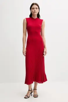 Tommy Hilfiger rochie din amestec de matase imagine