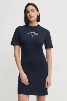 Tommy Hilfiger rochie din bumbac imagine