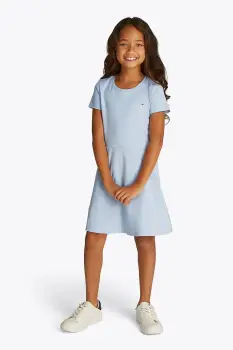 Tommy Hilfiger rochie din bumbac pentru copii imagine