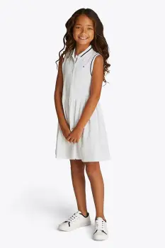 Tommy Hilfiger rochie din bumbac pentru copii imagine