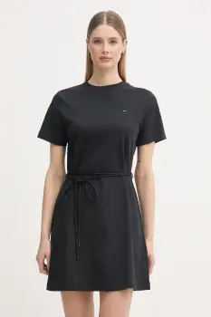 Tommy Hilfiger rochie mini din bumbac imagine