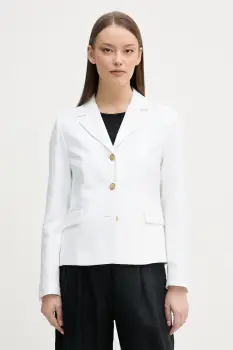 Tommy Hilfiger sacou cu un singur rand de nasturi de dama cu amestec de in imagine