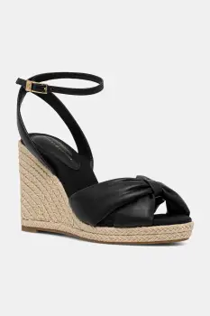 Tommy Hilfiger sandale TH BOW HIGH CORK WEDG imagine