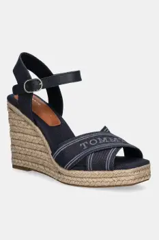 Tommy Hilfiger sandale TOMMY HILFIGER ESPAD HIGH WEDGE imagine