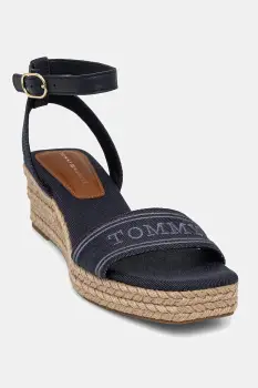 Tommy Hilfiger sandale TOMMY HILFIGER ESPAD MID WEDGE imagine