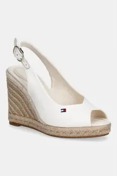 Tommy Hilfiger sandale wedges FLAG HIGH WEDGE ESPAD SLINGBACK imagine