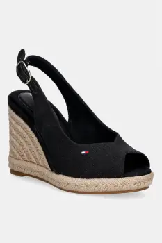 Tommy Hilfiger sandale wedges FLAG HIGH WEDGE ESPAD SLINGBACK imagine