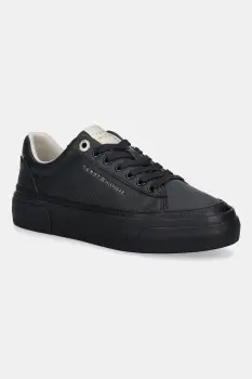 Tommy Hilfiger tenisi TH PLATFORM SNEAKER TUMBLED LTR imagine