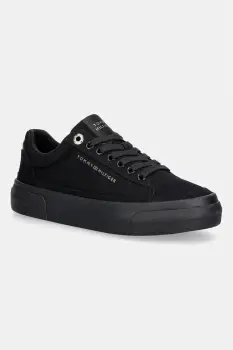 Tommy Hilfiger TH FOXING PLATFORM CANVAS tenisi pentru femei imagine