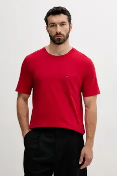 Tommy Hilfiger tricou barbatesc de bumbac imagine