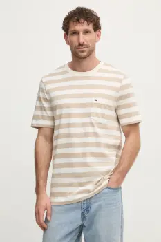 Tommy Hilfiger tricou barbatesc din bumbac imagine