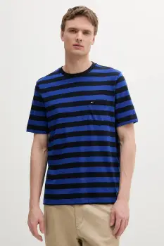 Tommy Hilfiger tricou barbatesc din bumbac imagine