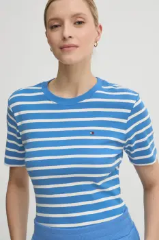 Tommy Hilfiger tricou dama din bumbac imagine