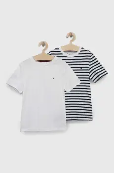 Tommy Hilfiger tricou de bumbac pentru copii 2-pack imagine