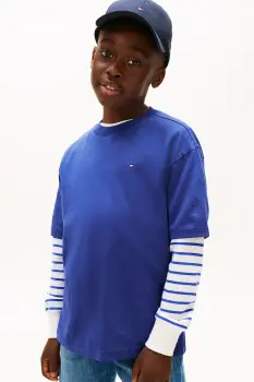 Tommy Hilfiger tricou de bumbac pentru copii imagine