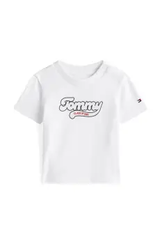 Tommy Hilfiger tricou de bumbac pentru copii imagine