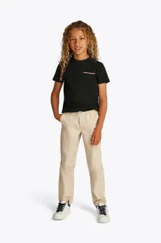 Tommy Hilfiger tricou de bumbac pentru copii imagine