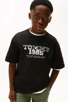 Tommy Hilfiger tricou de bumbac pentru copii imagine