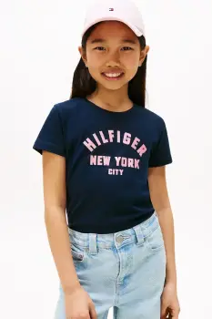Tommy Hilfiger tricou de bumbac pentru copii imagine