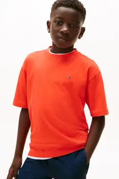 Tommy Hilfiger tricou de bumbac pentru copii imagine