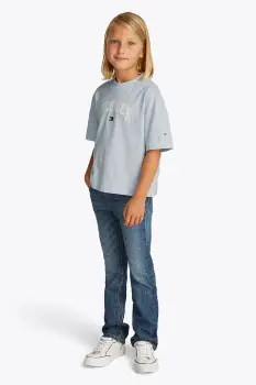 Tommy Hilfiger tricou de bumbac pentru copii imagine