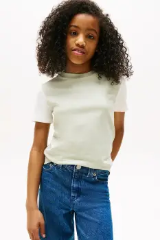 Tommy Hilfiger tricou de bumbac pentru copii imagine