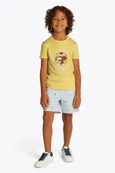 Tommy Hilfiger tricou de bumbac pentru copii imagine