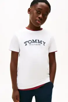 Tommy Hilfiger tricou de bumbac pentru copii imagine