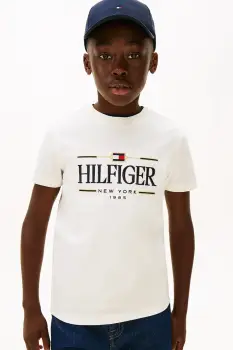 Tommy Hilfiger tricou de bumbac pentru copii imagine